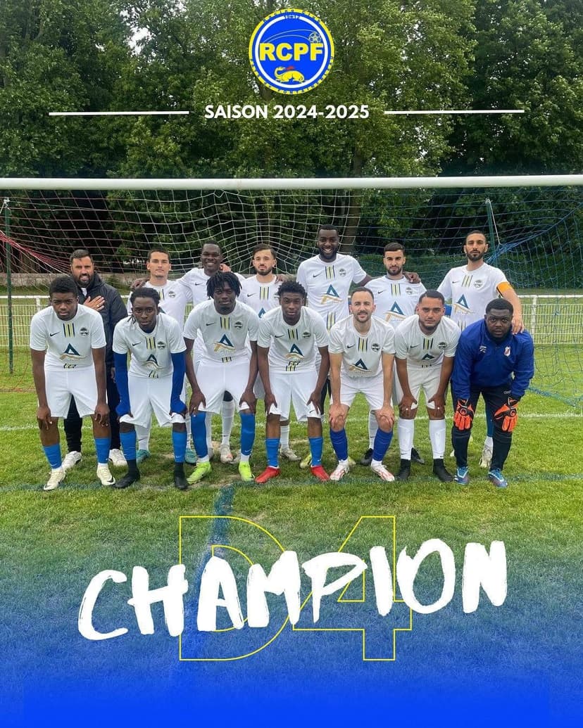 Football - Champion avec mon équipe
